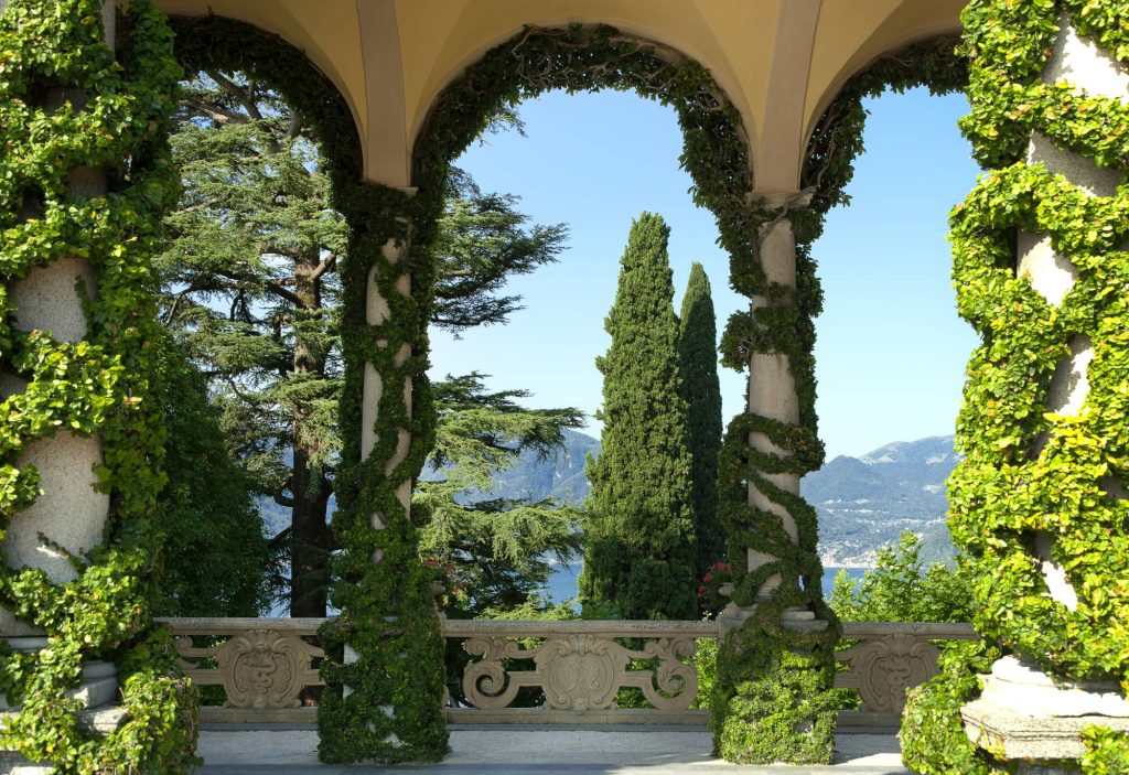 Loggia Durini, una delle parti più belle di Villa del Balbianello